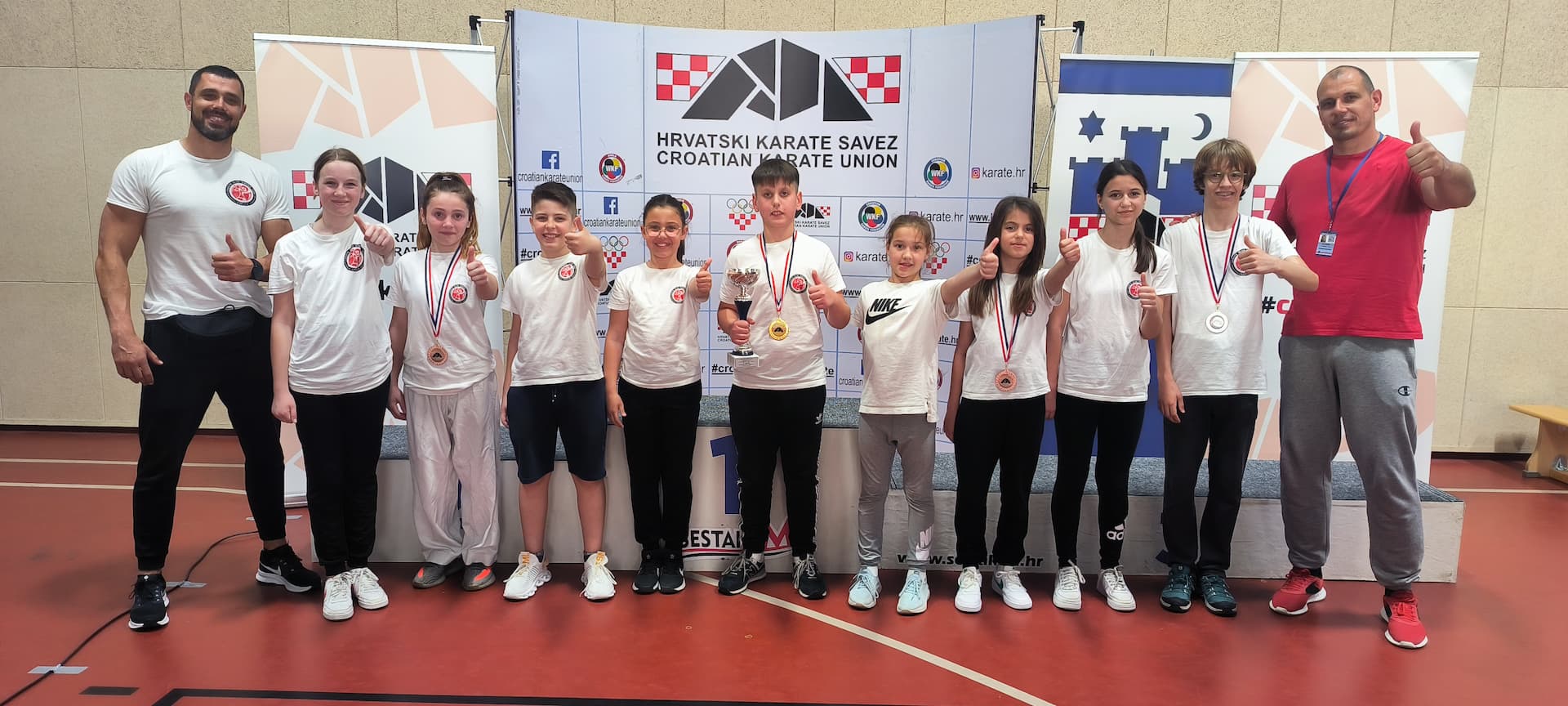 Četiri medalje za Karate klub Šibenik 1066 na Kupu Hrvatske za mlađe uzraste