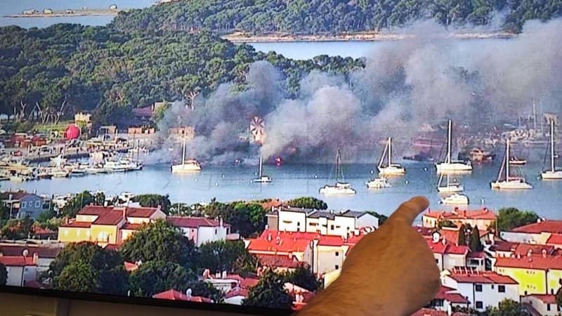 U marini u Medulinu izgorjela 22 plovila, šteta će biti stotine tisuća eura