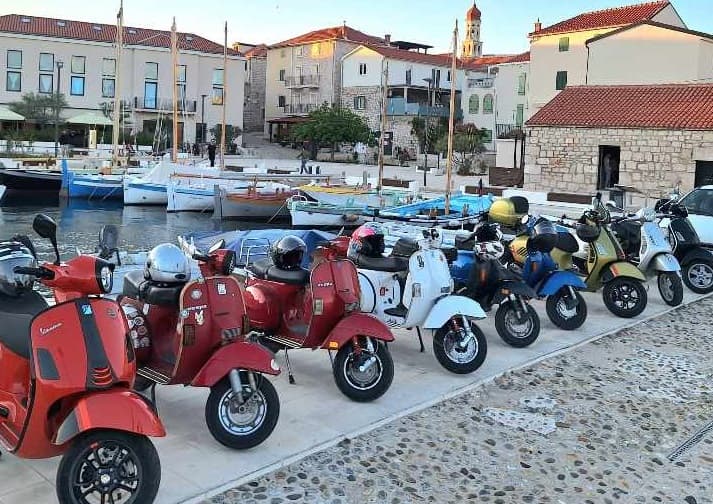 Donosimo program devetog susreta Vespa Kluba Šibenik ovog vikenda