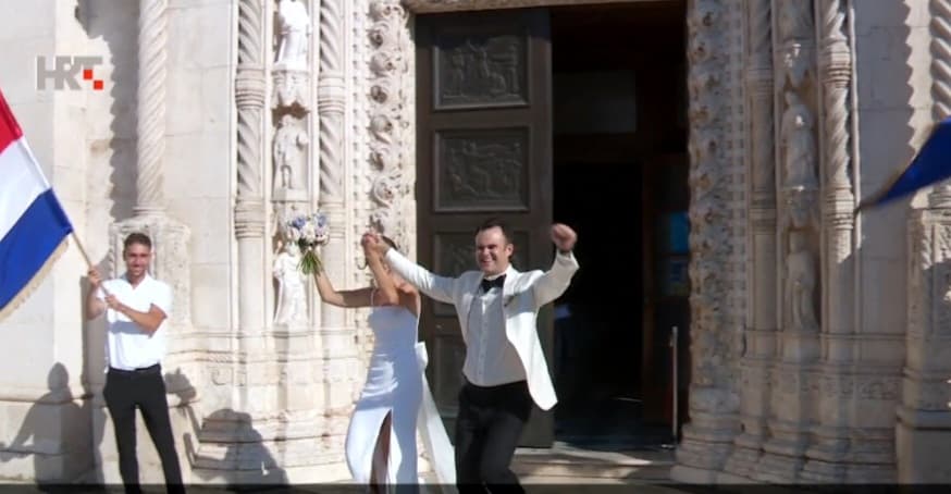 Doputovali iz Toronta kako bi sudbonosno 'Da' izrekli u Šibeniku 