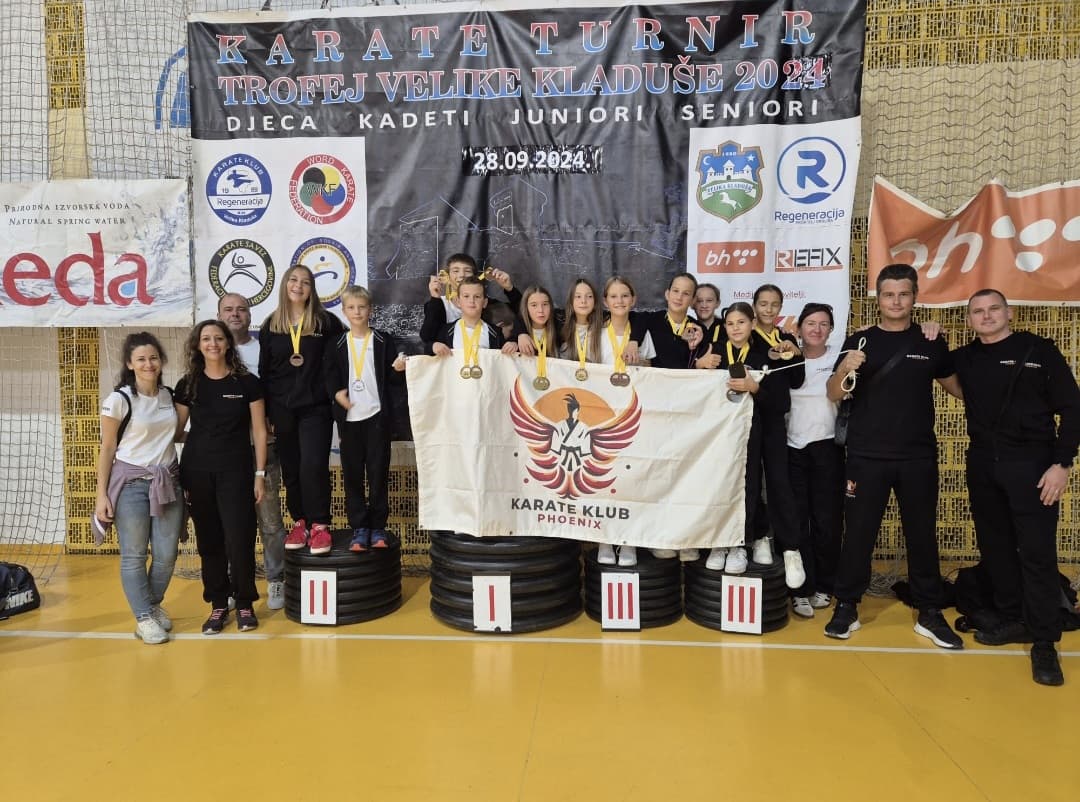 Članovi KK Phoenixa u Velikoj Kladuši došli do 17 medalja
