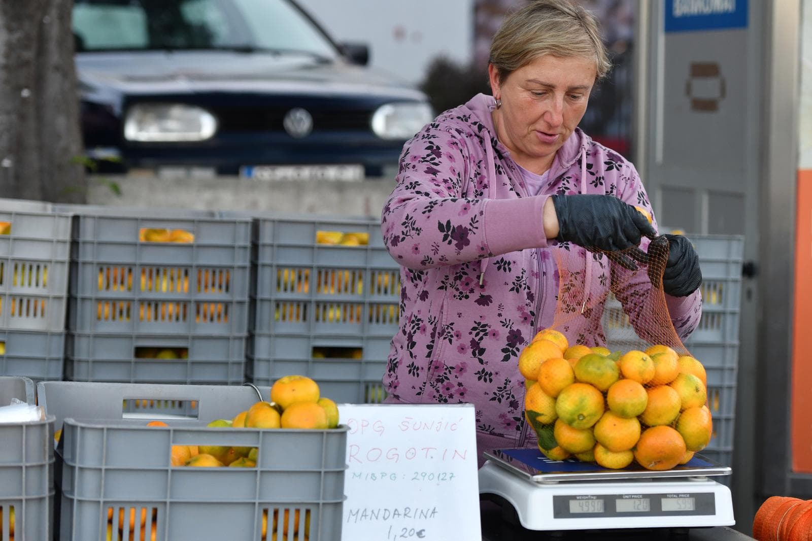 Mandarine iz Rogotina prodaju se na Vidicima: Samo jedna pokriva 43 posto potrebe za vitaminom C 