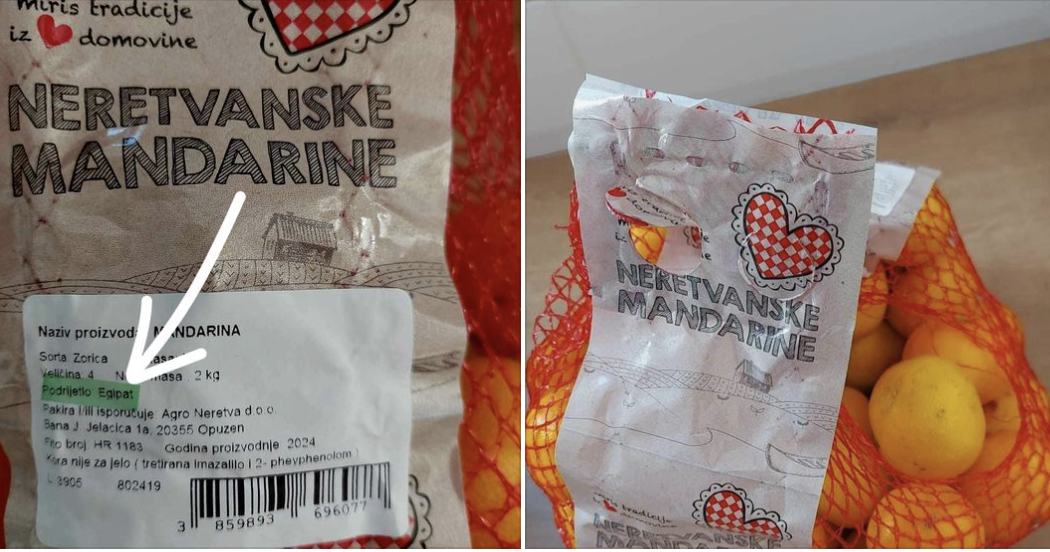 Neretvanske mandarine iz Egipta: 'Možda imaju dvojno državljanstvo'