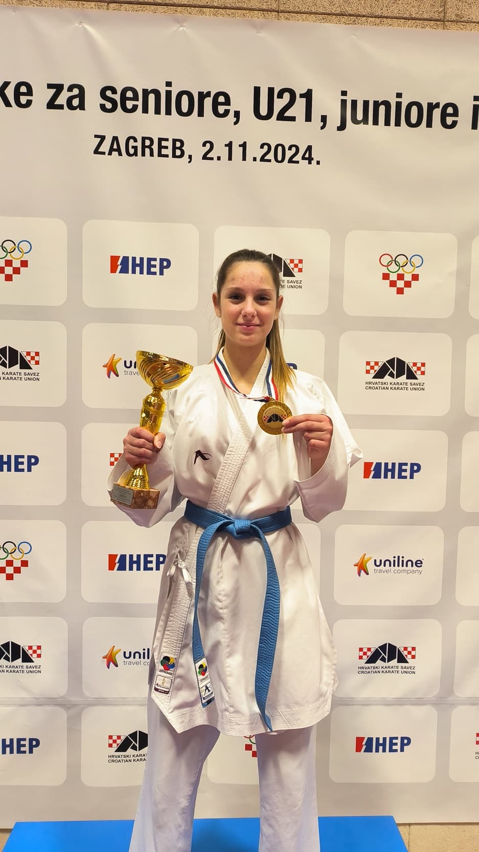 Iskusni karatisti Šibenika 1066 s četiri medalje na Kupu Hrvatske potvrdili tradiciju osvajanja odličja
