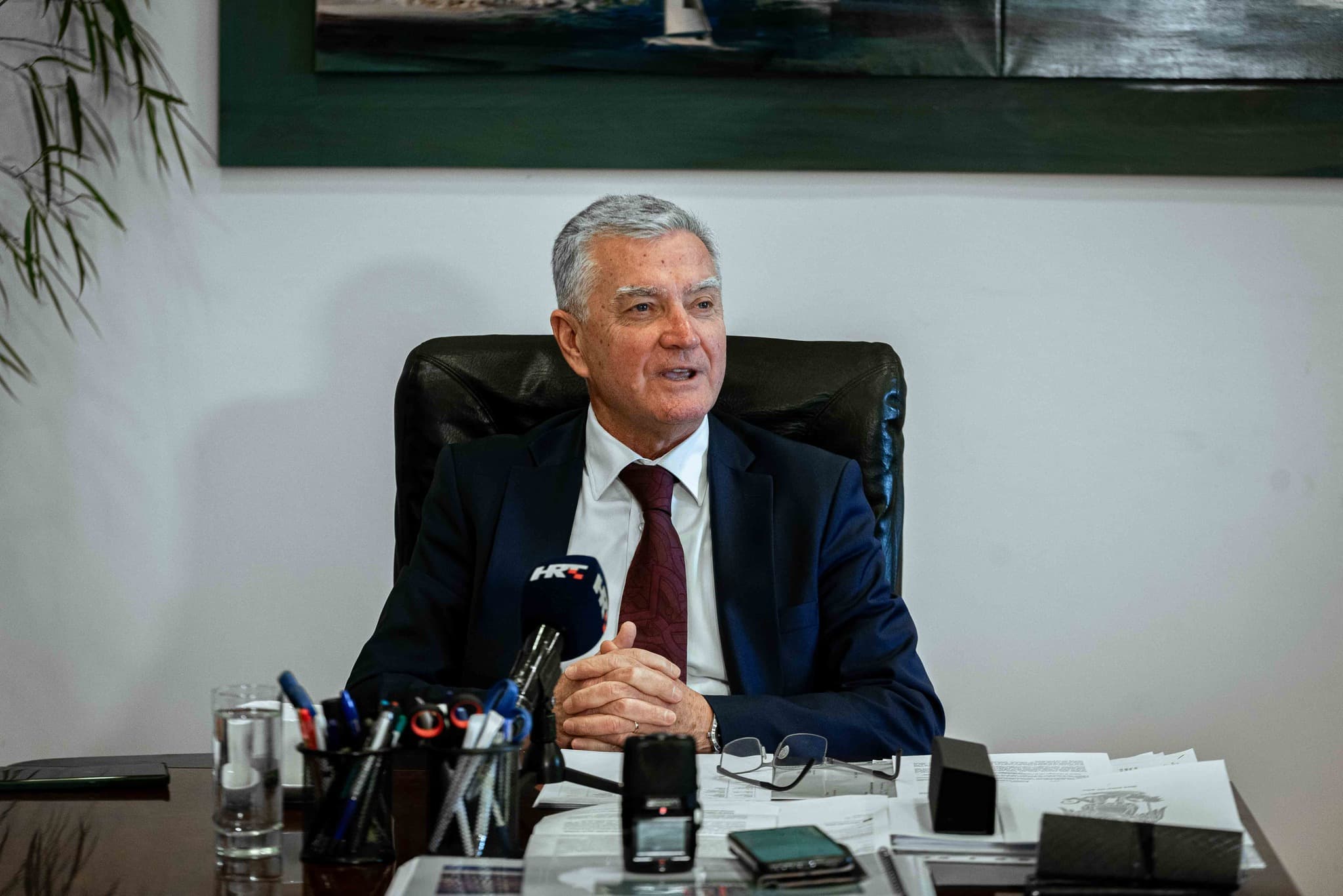 Gradonačelnik Burić ugostio Željka Krnčevića: 'Novom ravnatelju i Gradu Šibeniku uvijek će biti na raspolaganju'