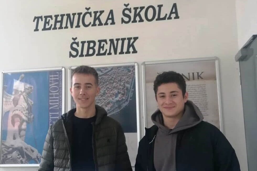 Ivano i Frane iz Tehničke škole u Šibeniku plasirali su se na državno WordSkills natjecanje