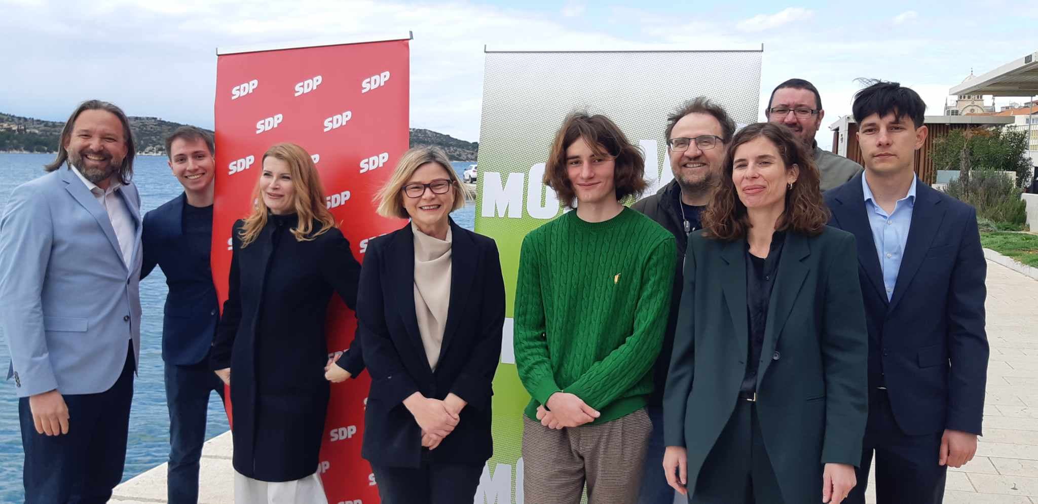SDP i Možemo! s rive najavili smjenu u Šibeniku: 'Očekujemo i glas zaboravnog i umornog Burića'