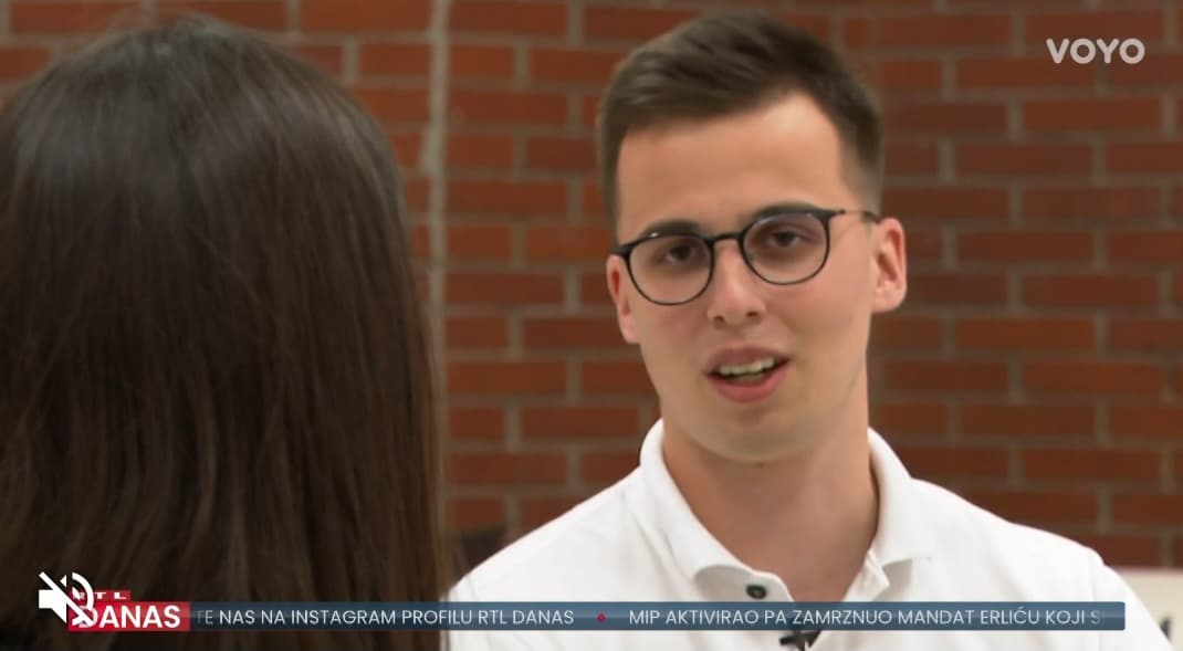 Šibenčanin Karlo Vrančić ima 22 godine i upravo je ostvario svoj san: 'Noge su mi se odsjekle'