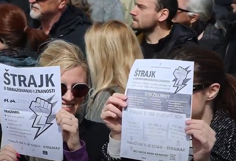 Obrazovni sindikati opet u akciji: Pozvali na prosvjed i objavili ‘listu srama’