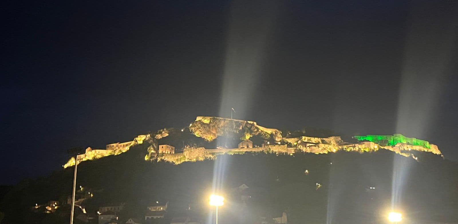 Kninska tvrđava večeras je u 'zelenom izdanju' zbog jednog posebnog razloga