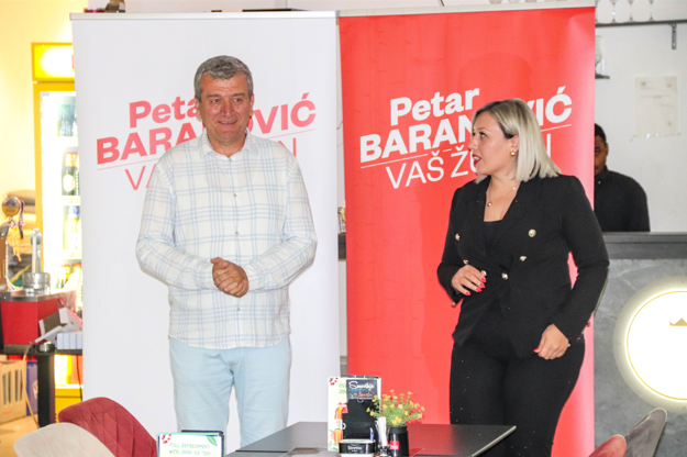 Baranović i Perić u Kninu predstavili program i plan za preuzimanje županije