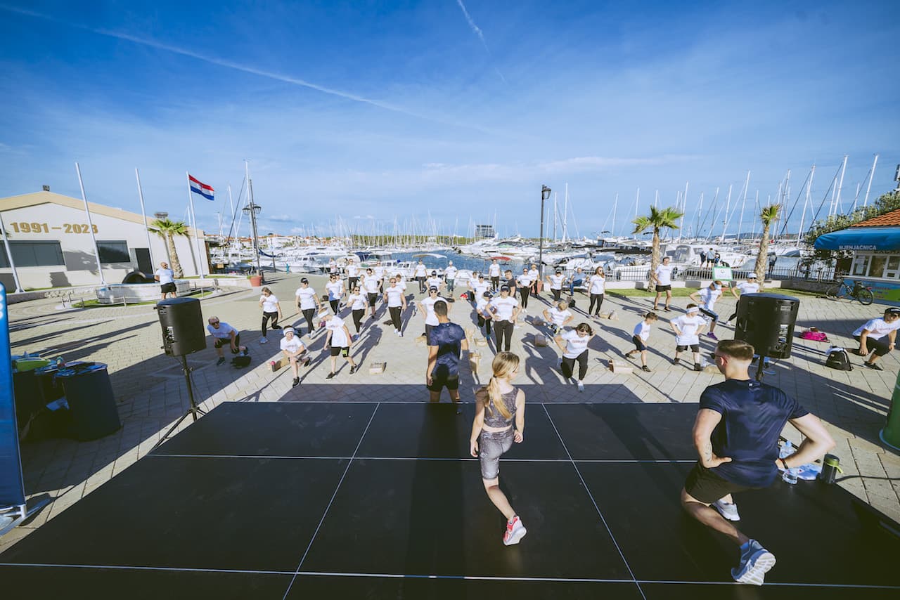 'Aktivna Hrvatska' vraća se u Vodice, prijavite se za tradicionalni trening svih generacija