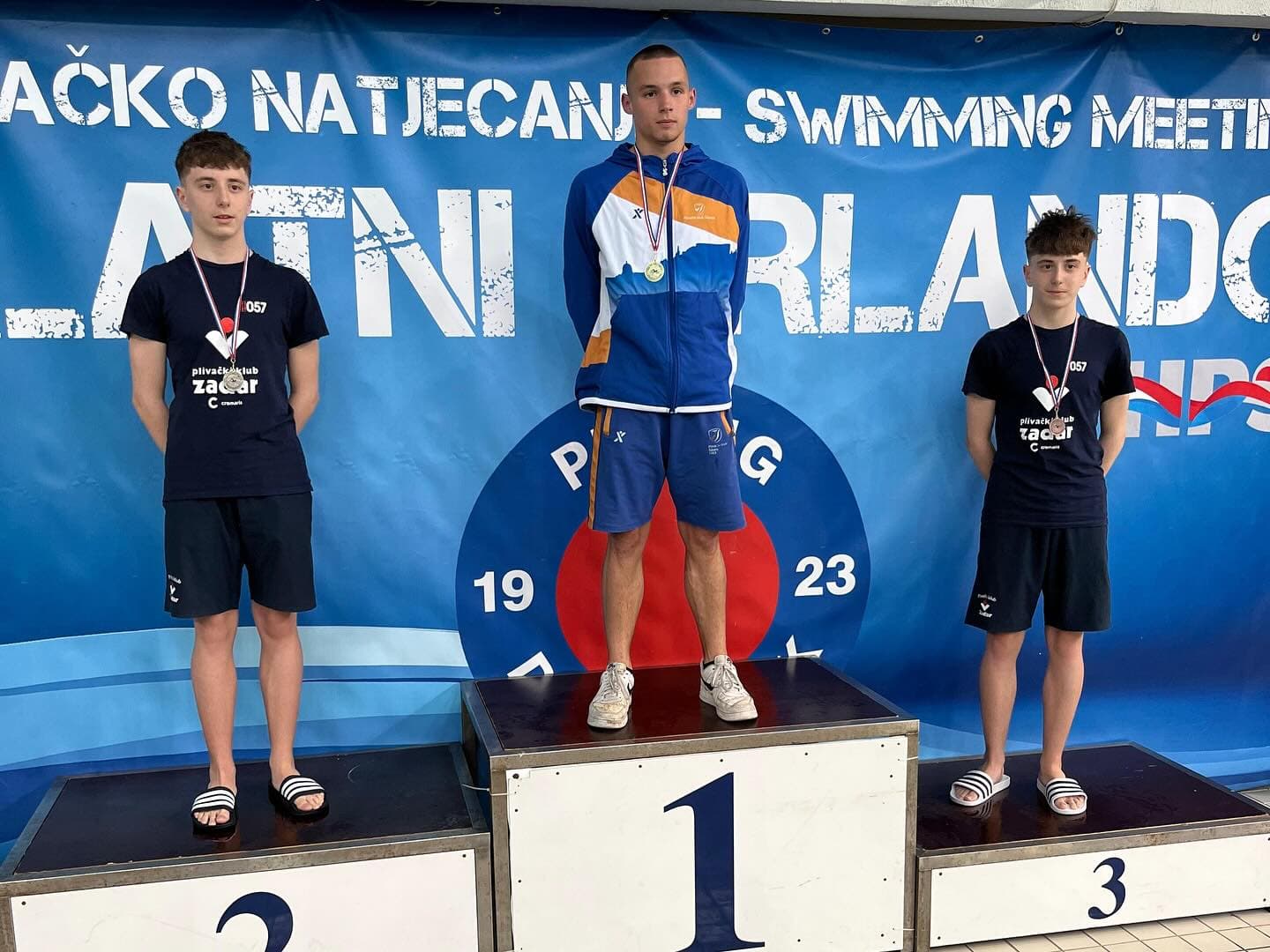 Plivač Šibenika Josip Silov osvojio tri medalje na tradicionalnom mitingu u Dubrovniku