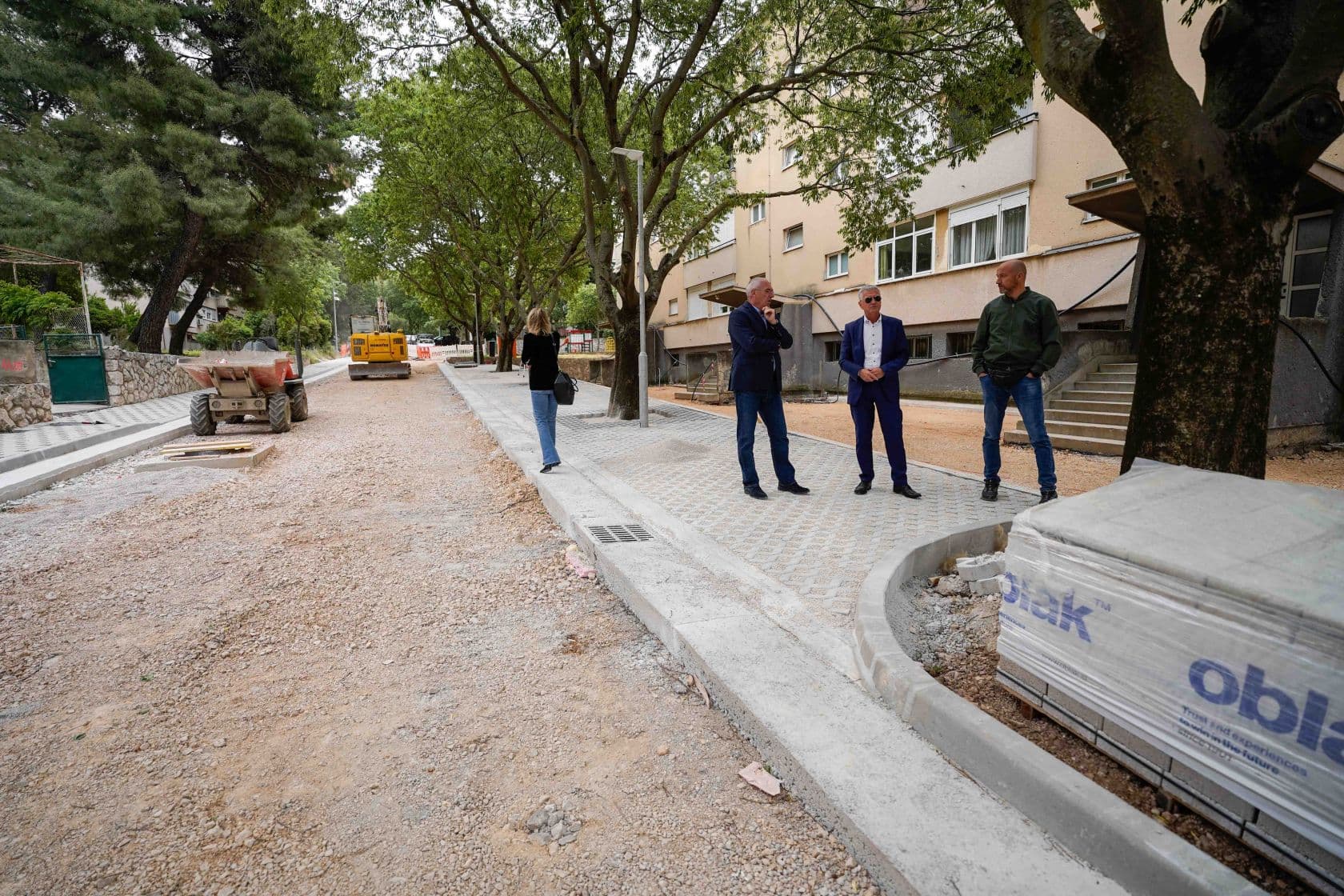 Radovi u Ulici 3. studenog 1944. kod '17-katnice' bit će gotovi početkom lipnja