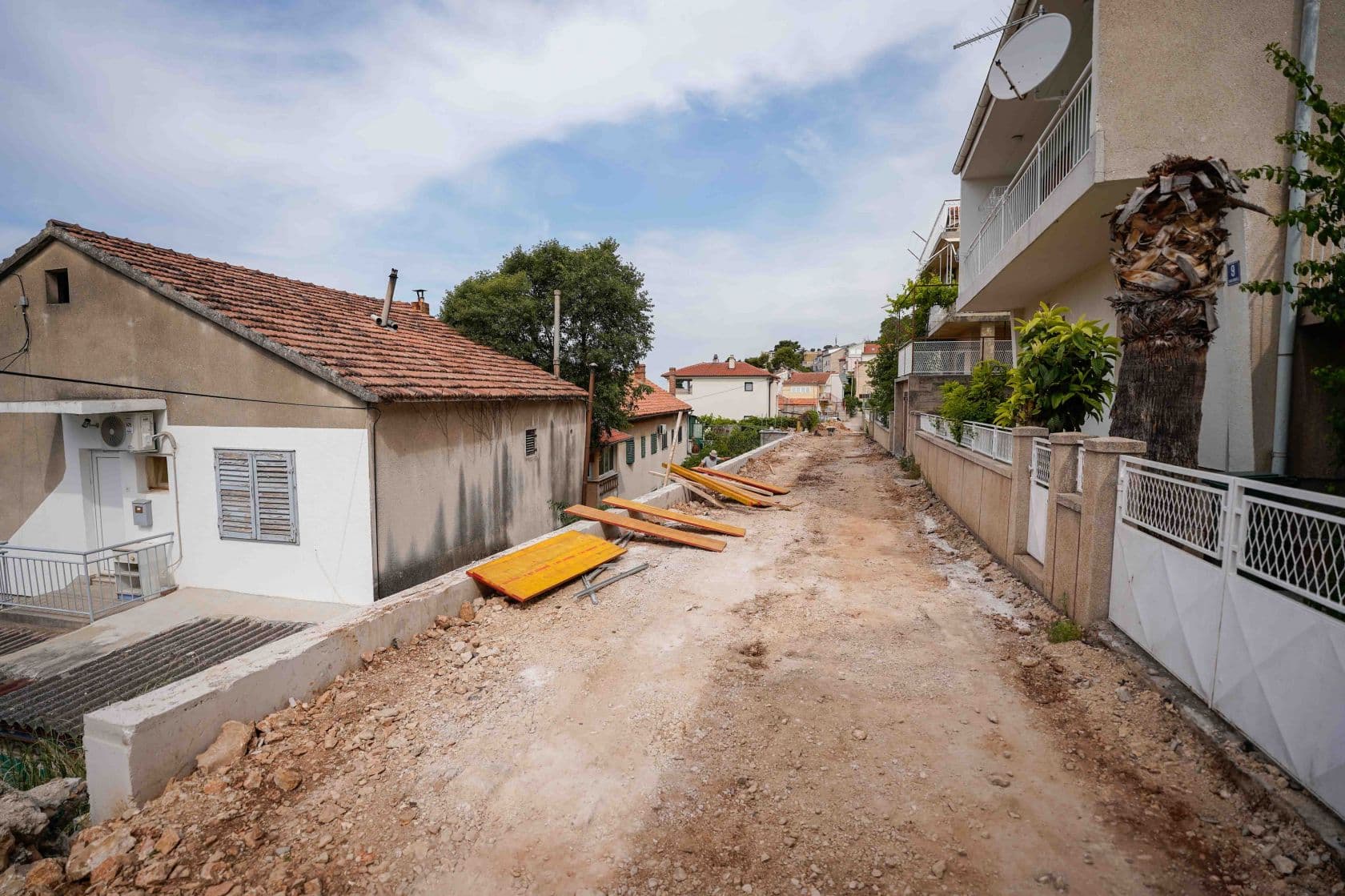 Potporni zid i zamjena instalacija: Radovi u Rendićevoj u punom jeku