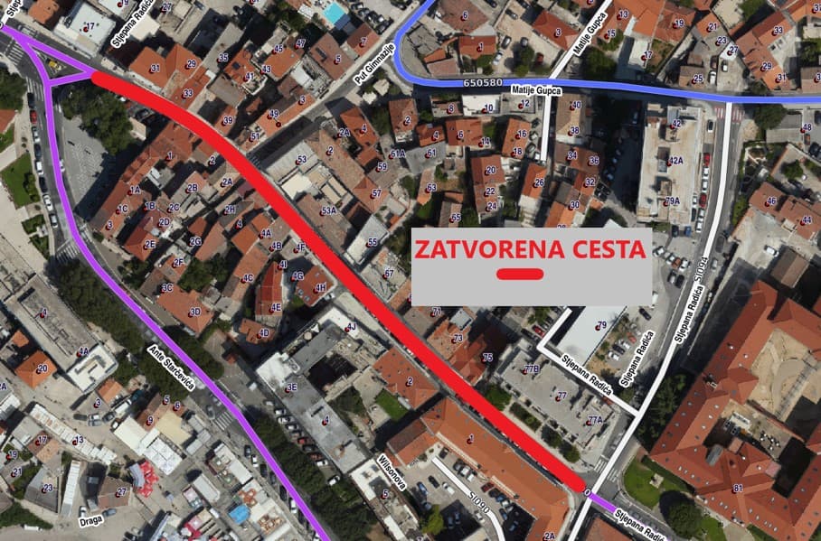Zbog hitne sanacije šahta na Vanjskom na snazi će biti privremena regulacija prometa