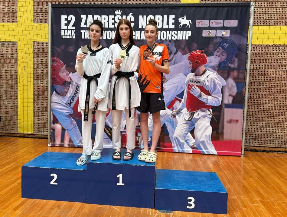 Mlada Kninjanka Nika Dodik zlatna na E2 turniru u Zagrebu