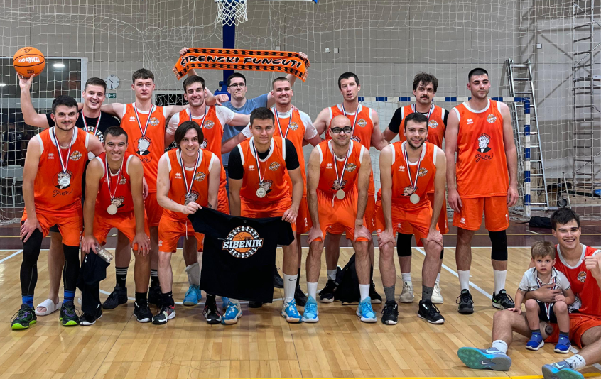 SKK Šibenik drugi u FERbasket ligi