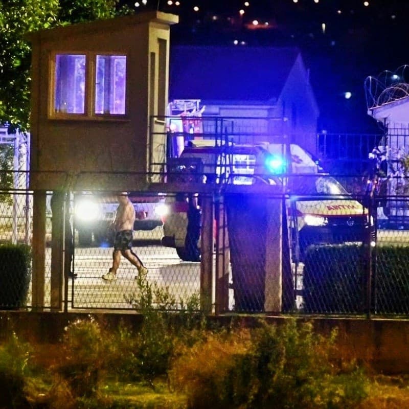 Požar u splitskom zatvoru: Sedam ljudi završilo u bolnici 