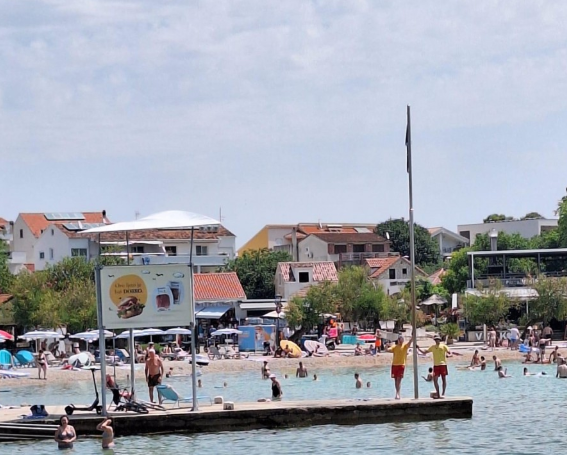 Vodice su jedino turističko mjesto u županiji s Plavim zastavama na dvije plaže