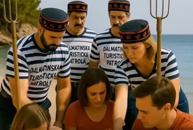 Satirični video o 'bijegu turista' hit na internetu: 'Stajali su nad nama dok smo na sliu morali jesti jastoge'