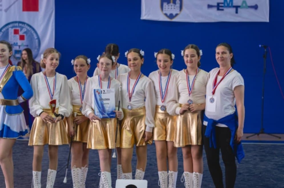 Primoštenske mažoretkinje u nekoliki mjeseci postojanja osvojile 31 medalju: 'Bitna je volja, želja i trud'