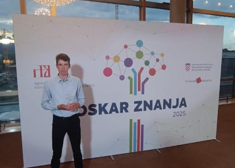Tonko Jabuka državni je prvak iz geografije, dobitnik Oskara znanja i uspješan biciklist: 'Sve se može uz dobru organizaciju'