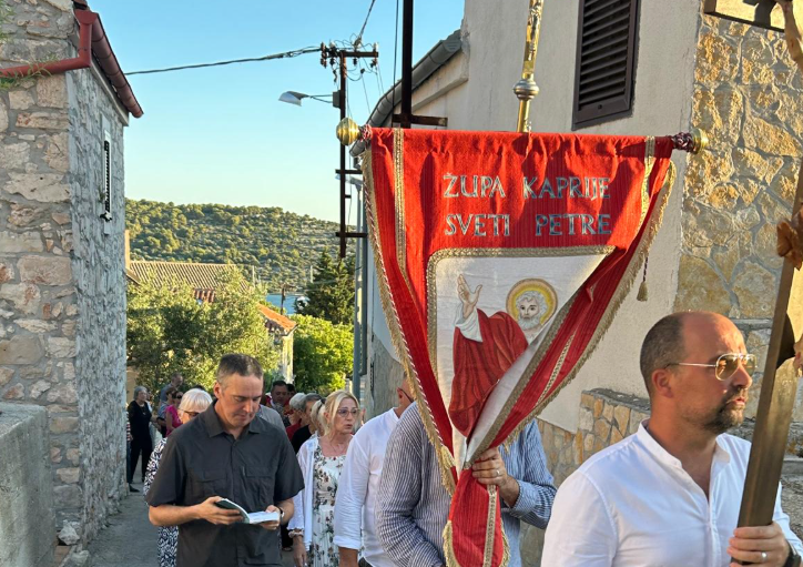 Župljani Kaprija proslavili blagdan svetog Petra