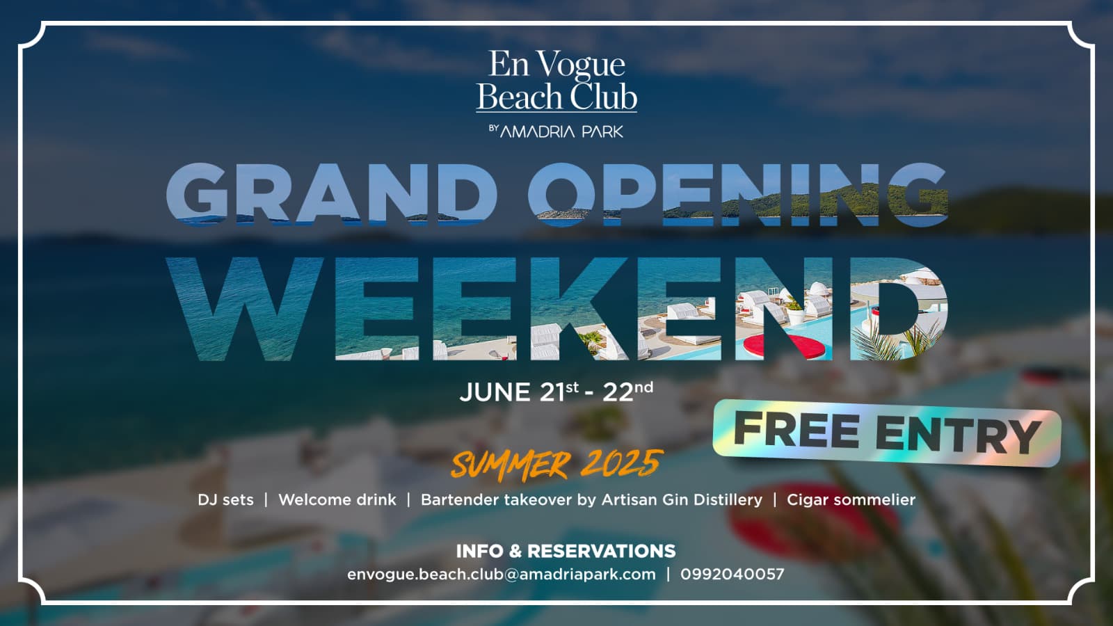 En Vogue Beach Club Grand Opening Weekend