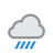 Heavy rain